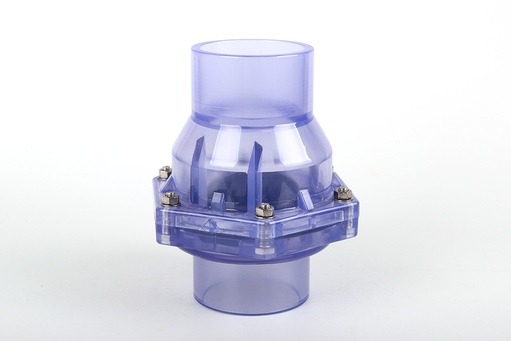 平和透明翻板式止回阀